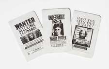 Harry Potter Wanted Posters Pocket Journal Collection