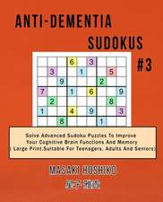 Anti-dementia Sudokus #3