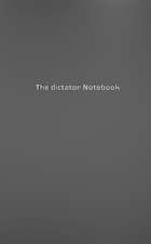 The dictator Creative journal blank notebook