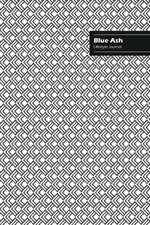 Blue Ash Lifestyle Journal, Creative Write-in Notebook, Dotted Lines, Wide Ruled, Medium Size (A5), 6 x 9 Inch (White)