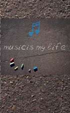 Huhn, M: music is my life Creative Blank Journal