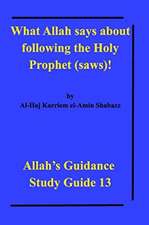 What Allah says about following the Holy Prophet (saws)!