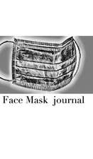 Face Mask themed Blank Journal sir Michael designer