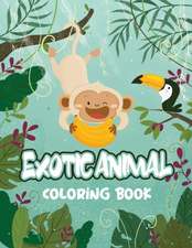 Exotic Animal Coloring Book