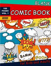 Blank Comic Book for Kids and Adults