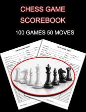 Chess Game Scorebook