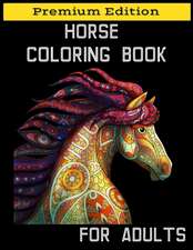 Horse Coloring Book for Adults