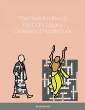 The Hare Krishna & ISKCON Legacy Crossword Puzzle Book