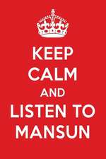 Keep Calm and Listen to Mansun: Mansun Designer Notebook