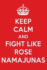 Keep Calm and Fight Like Rose Namajunas: Rose Namajunas Designer Notebook