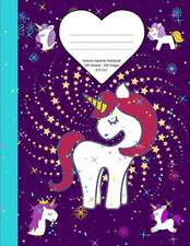 Unicorn Sparkle Notebook: School Supplies Primary Composition Book for Kids