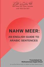 An English Guide to Arabic Sentences: Nahw Meer