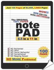 The Original 100% Paper Notepad: Wow, Now You Can Write Anything!: An Ipad/Tablet Parody Notebook