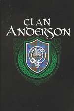 Clan Anderson: Scottish Tartan Family Crest - Blank Lined Journal with Soft Matte Cover Notebook, Diary, Composition Notebook