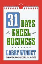 31 Days to Excel in Business