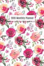 2019 Monthly Planner: Personalized Planner, Calendar Schedule Organizer and Journal Notebook