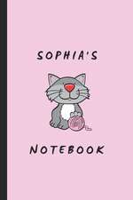 Writtenon, W: SOPHIAS NOTEBK