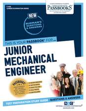 Junior Mechanical Engineer (C-402): Passbooks Study Guide Volume 402