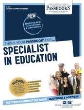 National Learning Corporation: Specialist in Education (C-75