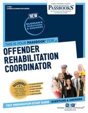 National Learning Corporation: Offender Rehabilitation Coord