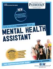 Mental Health Assistant (C-3397): Passbooks Study Guide Volume 3397