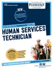 Human Services Technician (C-3687): Passbooks Study Guide Volume 3687