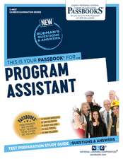 Program Assistant (C-4657): Passbooks Study Guide Volume 4657