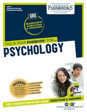 Psychology (Gre-17): Passbooks Study Guide Volume 17