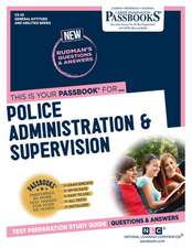 National Learning Corporation: Police Administration & Super