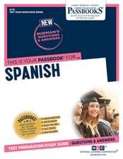 Spanish (Q-112): Passbooks Study Guide Volume 112