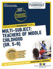 Multi-Subject: Teachers of Middle Childhood (Gr 5-9) (Cst-32): Passbooks Study Guide Volume 32