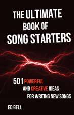 The Ultimate Book of Song Starters