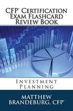 CFP Certification Exam Flashcard Review Book: Investment Planning (2019 Edition)