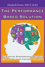 Porter, E: Performance Based Solution