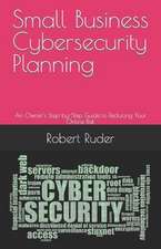 Small Business Cybersecurity Planning