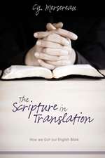 The Scripture in Translation