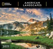 Cal 2021- National Geographic American Landscapes Wall