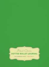 Large 8.5 x 11 Dotted Bullet Journal (Spring Green #15) Hardcover - 245 Numbered Pages