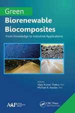 Green Biorenewable Biocomposites: From Knowledge to Industrial Applications