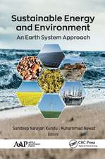 Sustainable Energy and Environment: An Earth System Approach