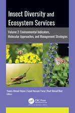 Insect Diversity and Ecosystem Services: Volume 2: Environmental Indicators, Molecular Approaches, and Management Strategies