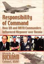 Responsibility of Command