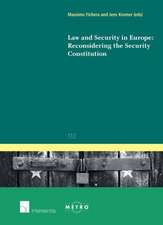 Law and Security in Europe