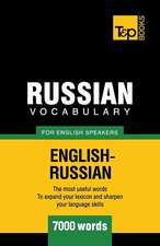 Russian Vocabulary for English Speakers - 7000 Words: Organization, Finance and Capital Markets