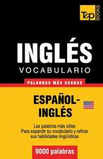 Vocabulario Espanol-Ingles Americano - 9000 Palabras Mas Usadas: Organization, Finance and Capital Markets