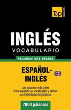 Vocabulario Espanol-Ingles Britanico - 7000 Palabras Mas Usadas: Organization, Finance and Capital Markets