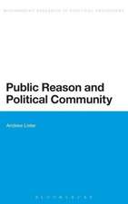 Public Reason and Political Community