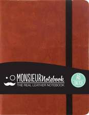 Monsieur Notebook Leather Journal - Tan Sketch Small A6