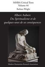 Albert Aubert, 'du Spiritualisme Et de Quelques-Unes de Ses Consequences'