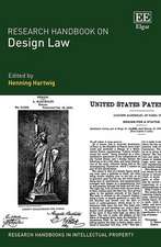 Research Handbook on Design Law